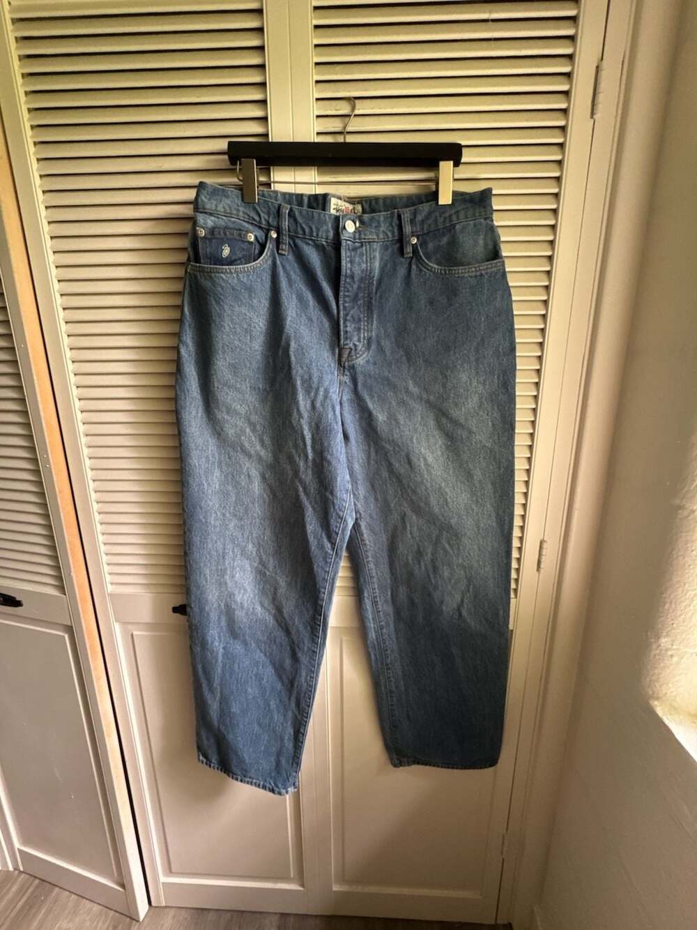 Stussy Big Ol' Jeans Size 34 Relaxed Fit Denim